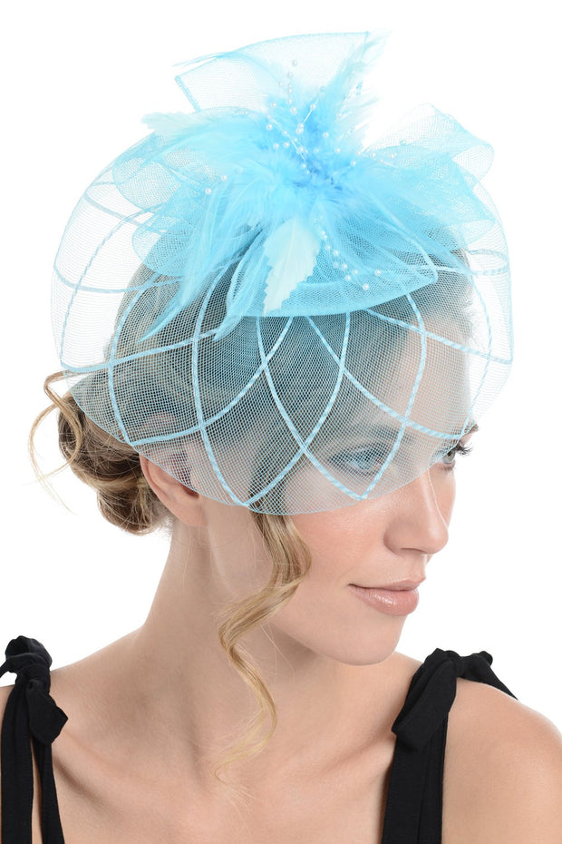 Fascinator on Concord Beak Clip or Aliceband