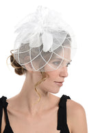 Fascinator on Concord Beak Clip or Aliceband