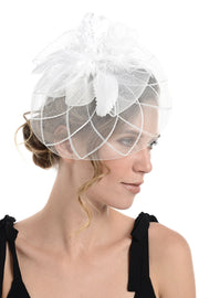 Fascinator on Concord Beak Clip or Aliceband