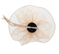 Fascinator on Concord Beak Clip or Aliceband