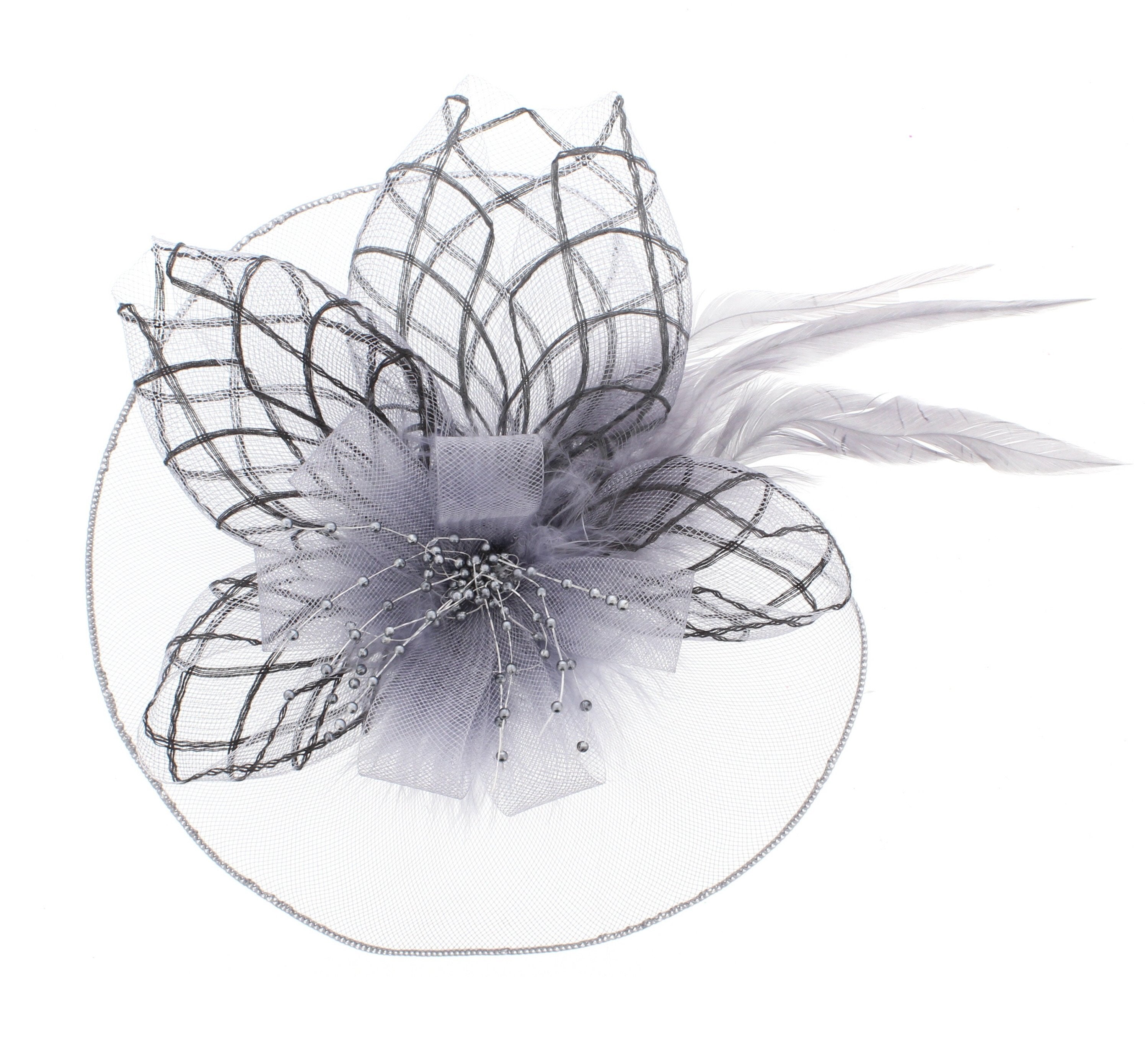 Fascinator on Concord Beak Clip or Aliceband