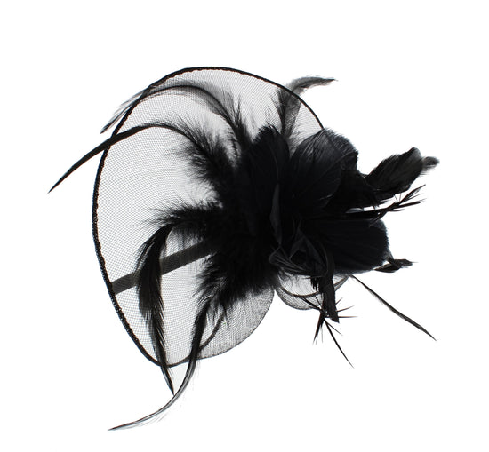 Fascinator on Concord Beak Clip or Aliceband