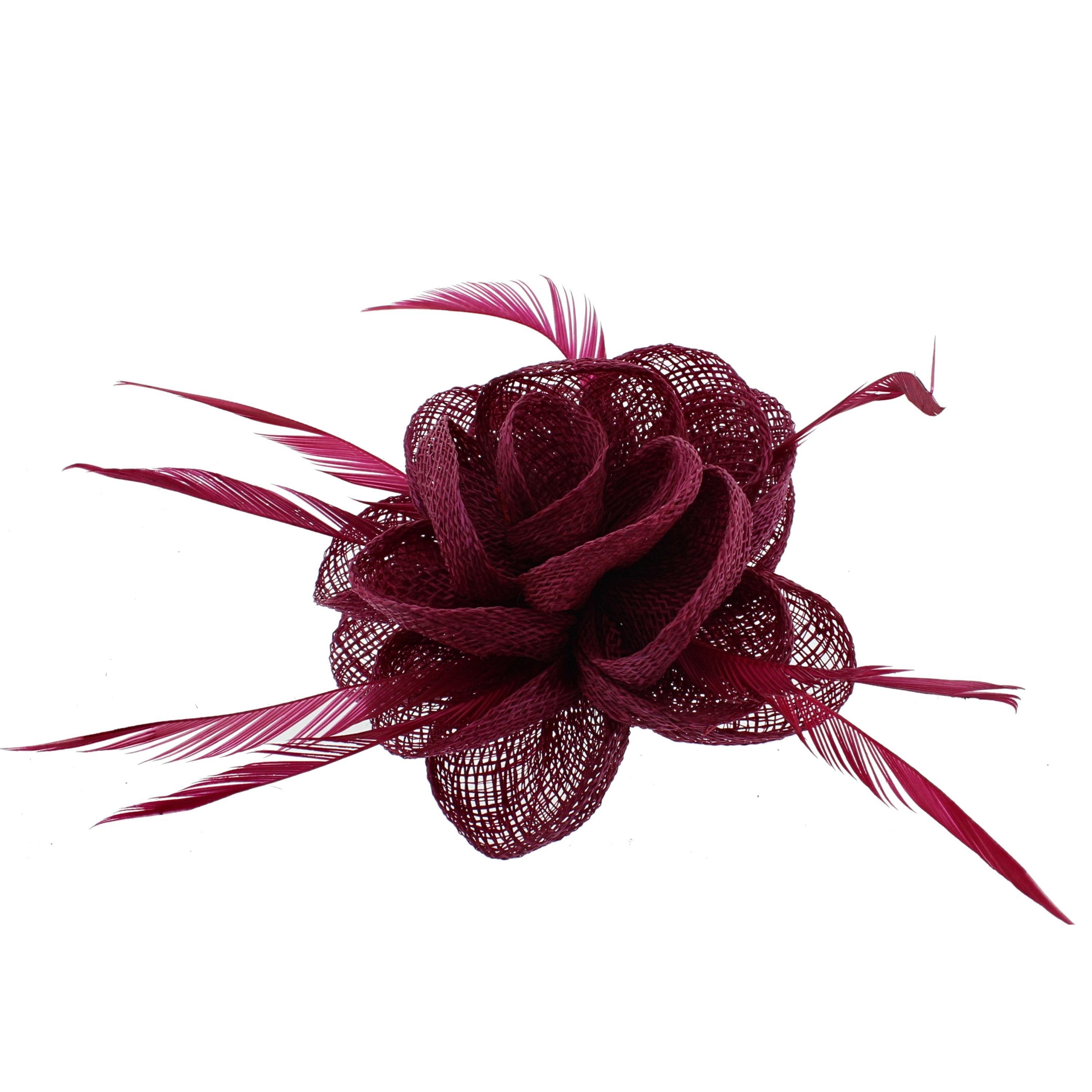 Fascinator On Concord Clip & Brooch Pin