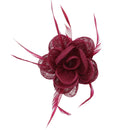 Fascinator On Concord Clip & Brooch Pin
