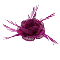 Fascinator On Concord Clip & Brooch Pin