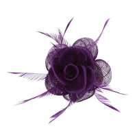 Fascinator On Concord Clip & Brooch Pin