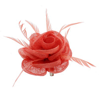 Fascinator On Concord Clip & Brooch Pin