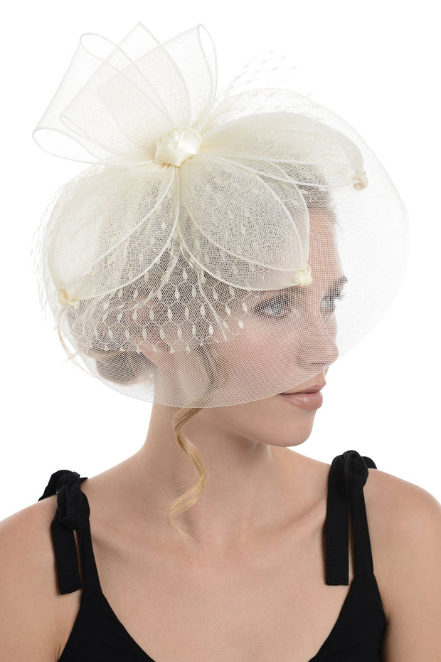 Fascinator on Concord Beak Clip or Aliceband