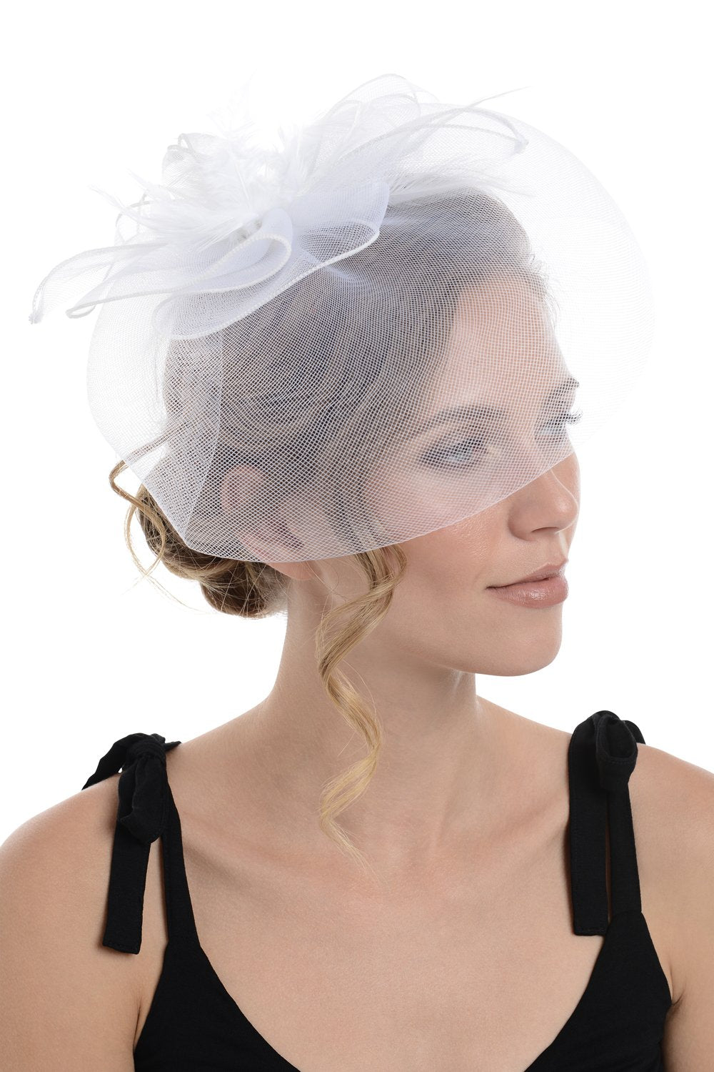 Fascinator on Concord Beak Clip or Aliceband