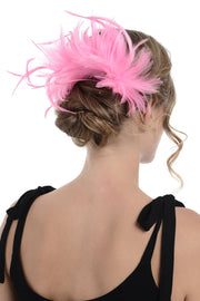 Fascinator On Comb (Diameter Approx. 24cm, Height Approx. 12cm)