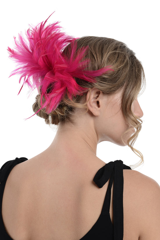 Fascinator On Comb (Diameter Approx. 24cm, Height Approx. 12cm)
