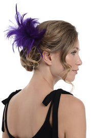 Fascinator On Comb (Diameter Approx. 24cm, Height Approx. 12cm)