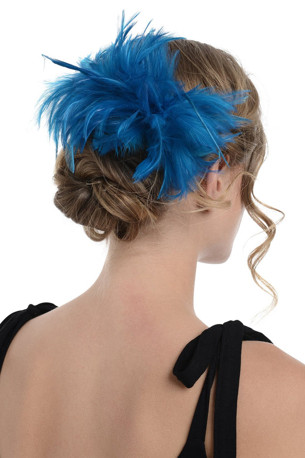 Fascinator On Comb (Diameter Approx. 24cm, Height Approx. 12cm)