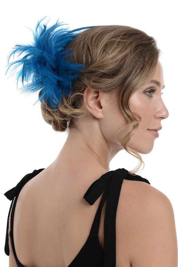 Fascinator On Comb (Diameter Approx. 24cm, Height Approx. 12cm)