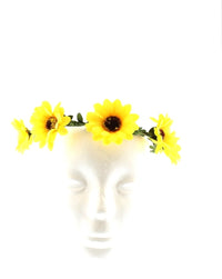 Sunflower Hair Wreaths Garlands
