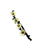 Daisy/ Sunflower Elastic Headband Hair Wreath
