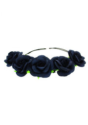 Rose Flower Elastic Headband
