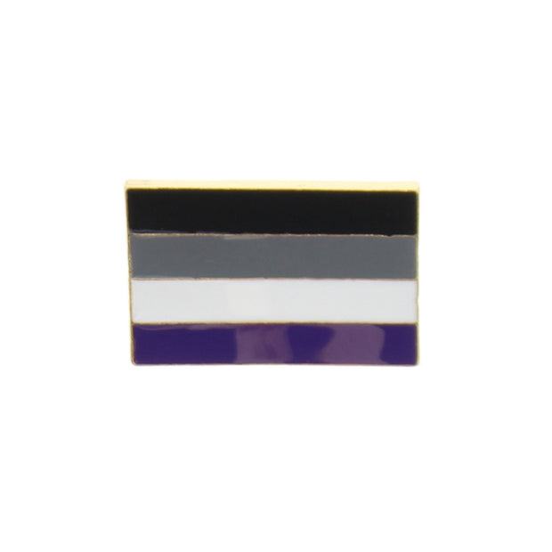 Heavy Metal Asexual Equality Pin Badges