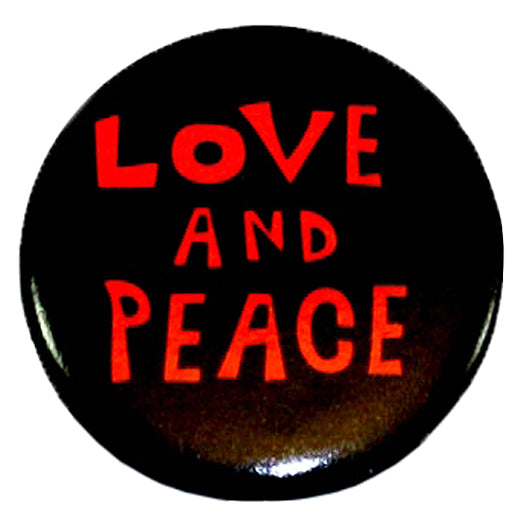 LOVE AND PEACE Badge