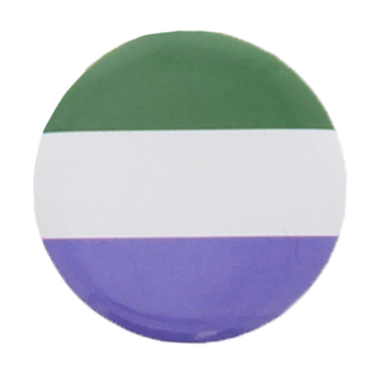 25mm Genderqueer Equality Flag Badge