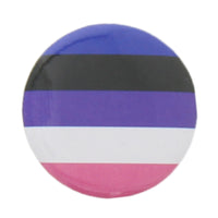 Genderfluid Equality Flag Badge