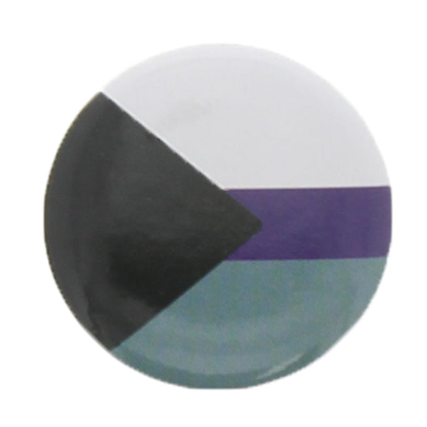 25mm Demisexual Equality Flag Badge
