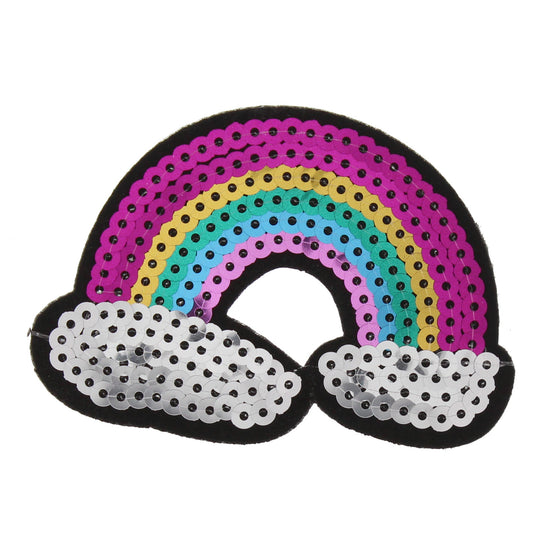 Rainbow Sequin Patches