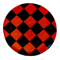 Red Checks Badge