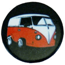 Red/White Car Badge