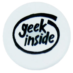 Geek Inside Badge