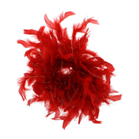 Feather Hair Scrunchie