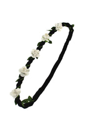 Rose Flower Elastic Headband Hair Wreath