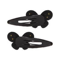 Butterfly Stone Covered Hair Snapclips