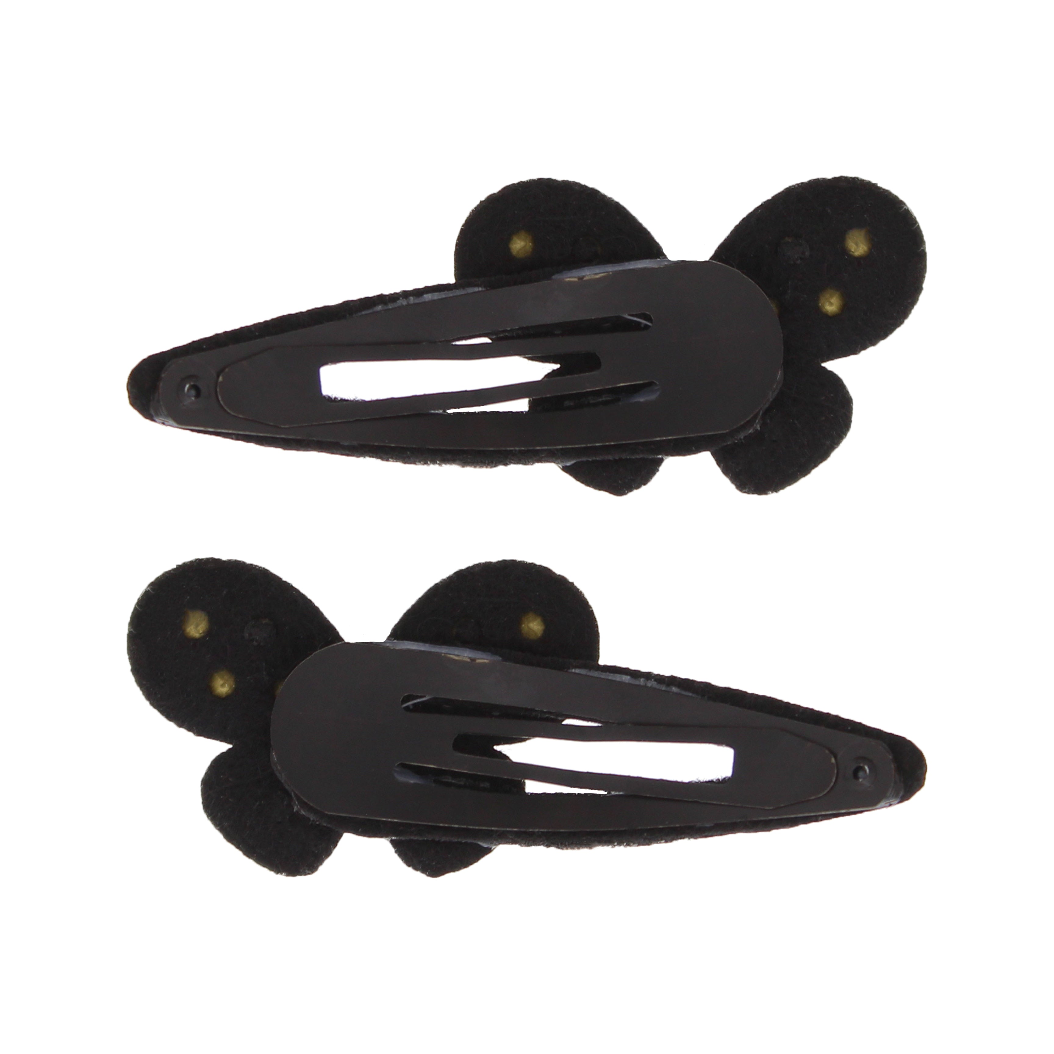 Butterfly Stone Covered Hair Snapclips