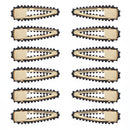 7.5cm Assorted Colour Stone Covered Hair Clips
