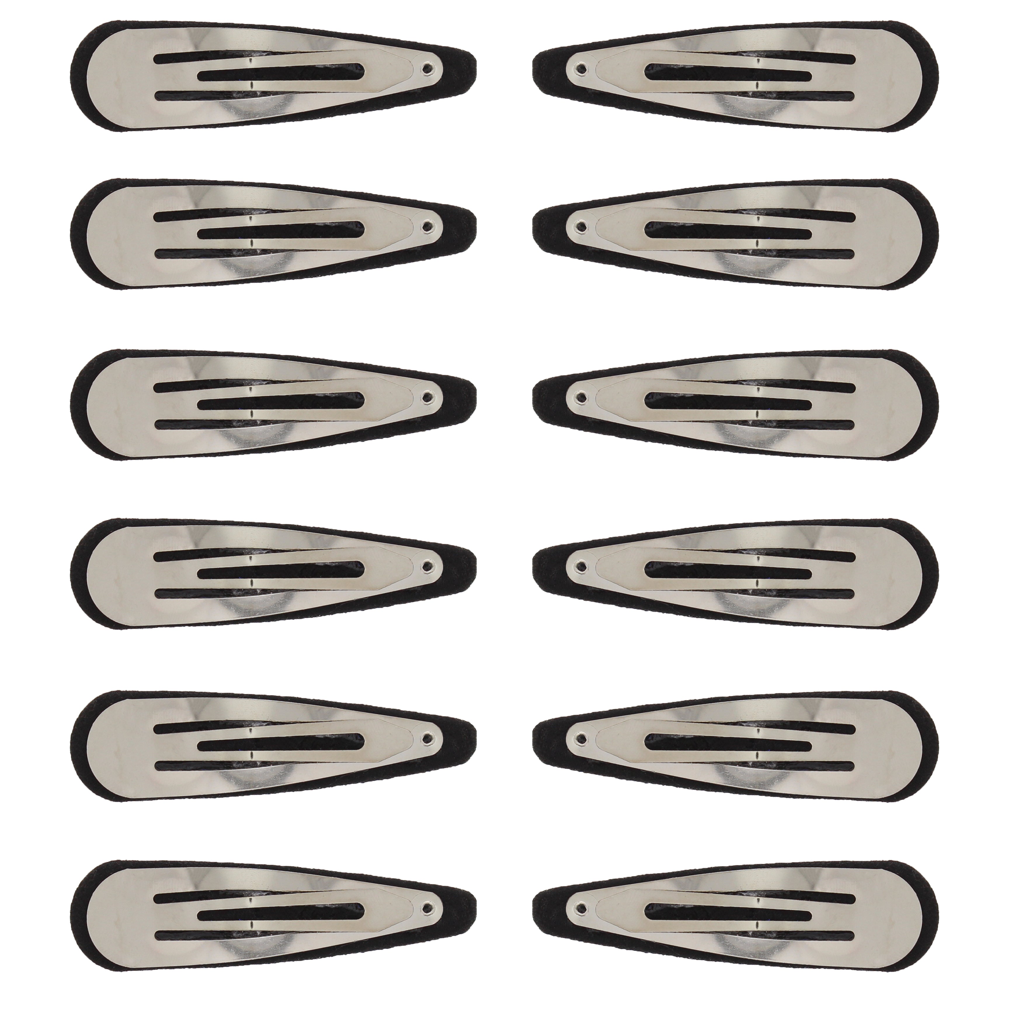7.5cm Multicoloured AB Stone Hair Snap Clips