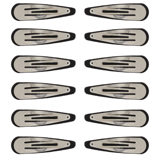 7.5cm Multicoloured AB Stone Hair Snap Clips