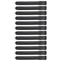 10cm Black Hairdresser Clips