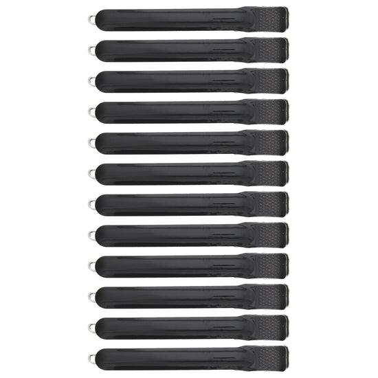 10cm Black Hairdresser Clips