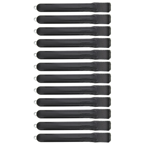 10cm Black Hairdresser Clips