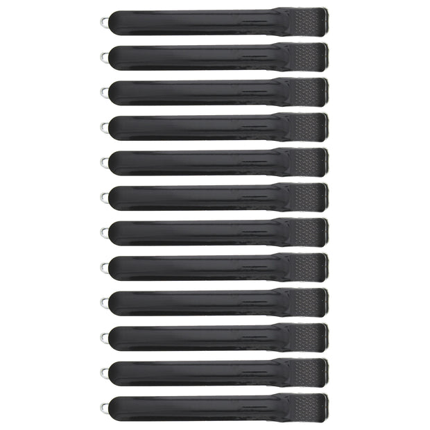 10cm Black Hairdresser Clips