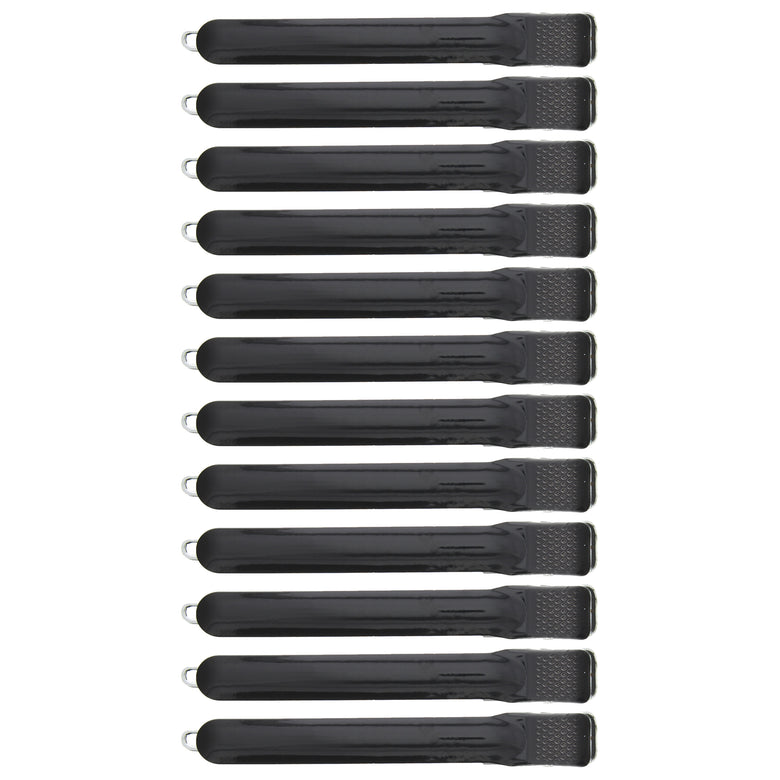 10cm Black Hairdresser Clips