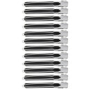 10cm Black Hairdresser Clips