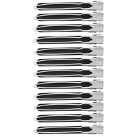 10cm Black Hairdresser Clips