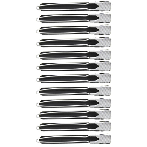 10cm Black Hairdresser Clips