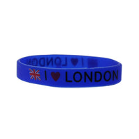 I Love London Silicon Bracelet