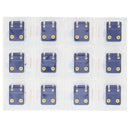 4mm Regular Sized Plated Caflon Ear Studs