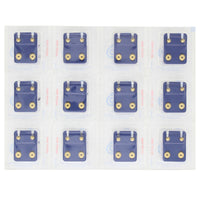 4mm Regular Sized Plated Caflon Ear Studs