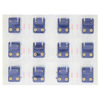 Mini Size Crystal Stone Plated Caflon Ear Studs