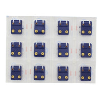 Garnet Stone Gold Plated Caflon Ear Studs